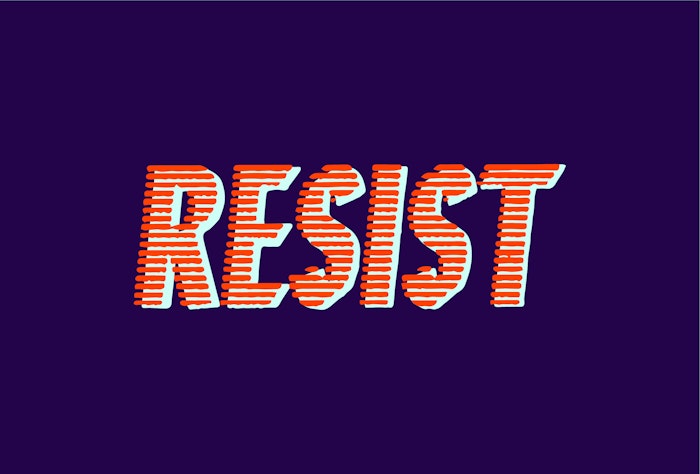 Protest art by designers for the people